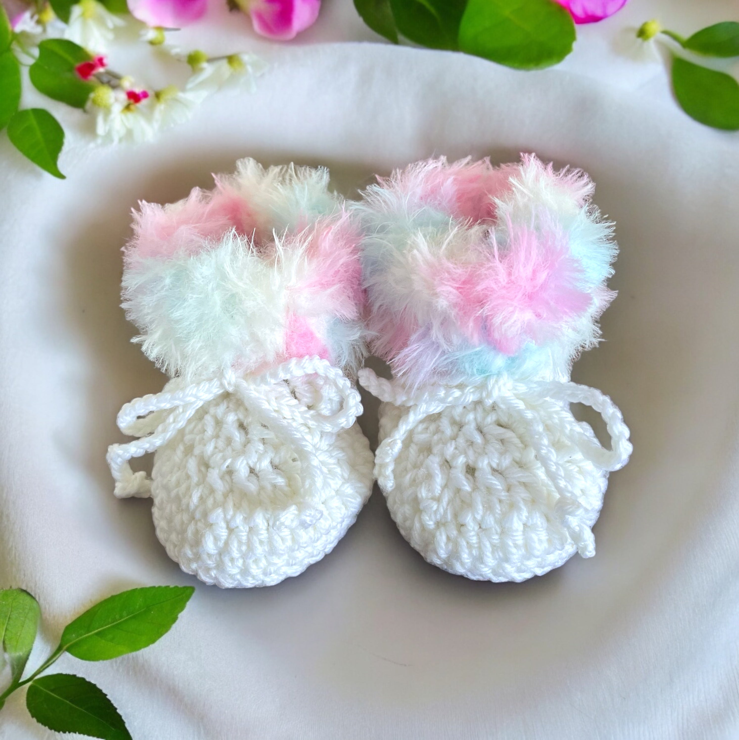 Baby Booties 6 12 months BumbleBeeDesigns