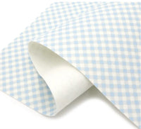 100% Pure Wool Felt - Gingham or checked printed felt - non ravelling