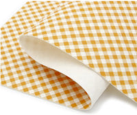 100% Pure Wool Felt - Gingham or checked printed felt - non ravelling