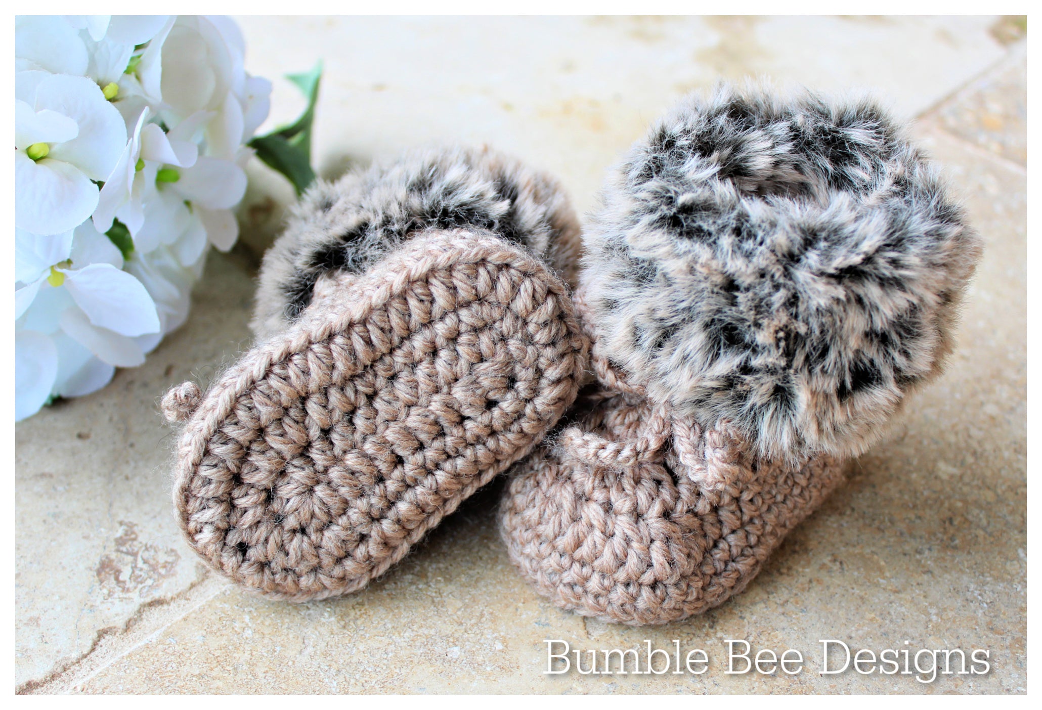 Bebe slippers with online fur